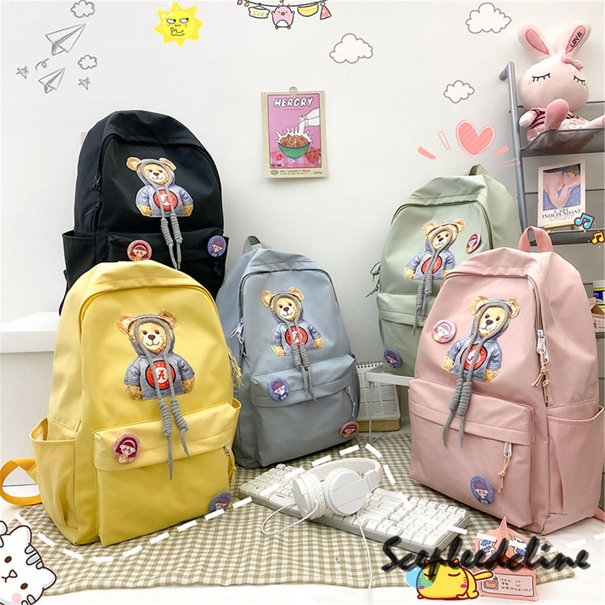 japanese backpack purse