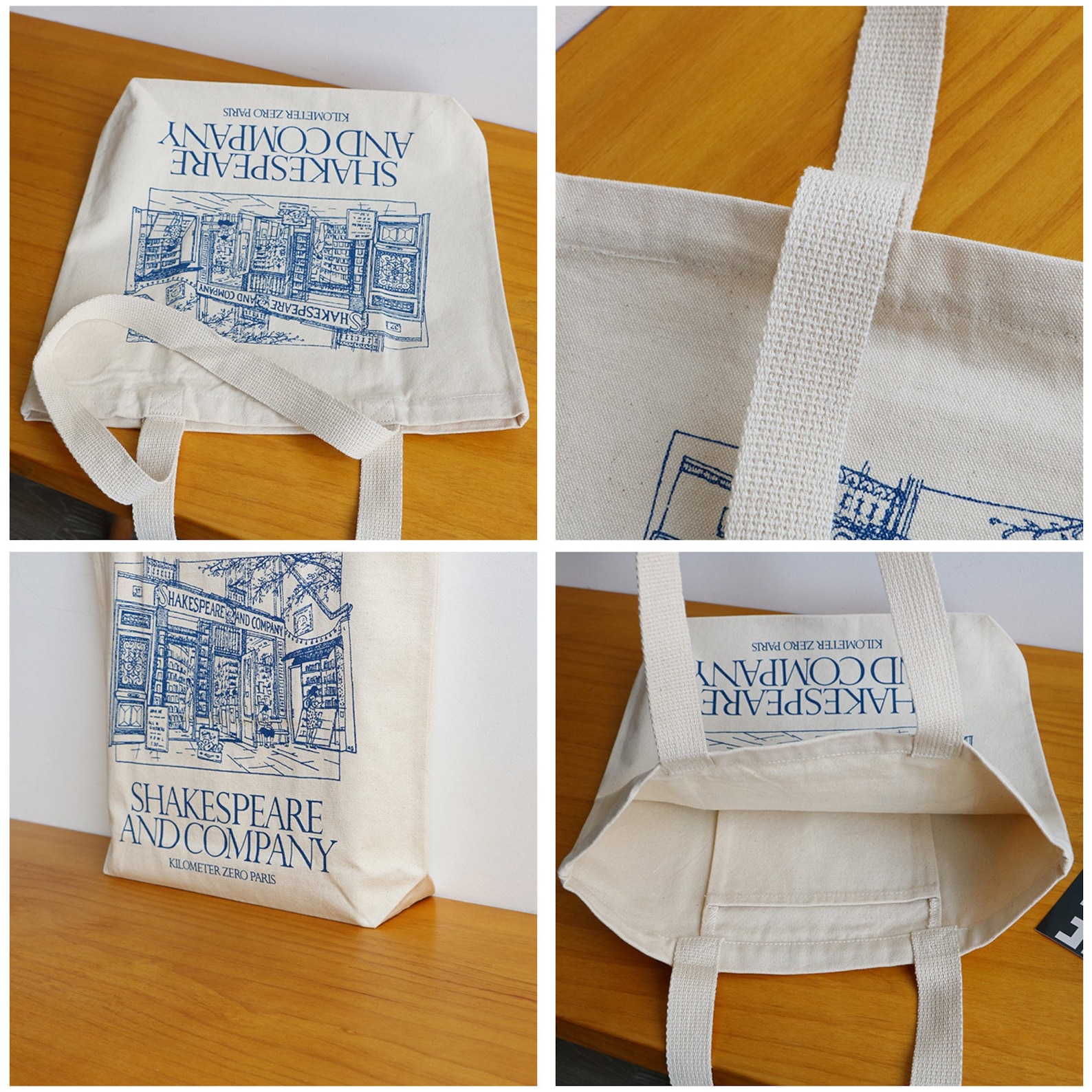 Shakespeare and Company Tote Bag Shoulder Bag Shakespeare Etsy