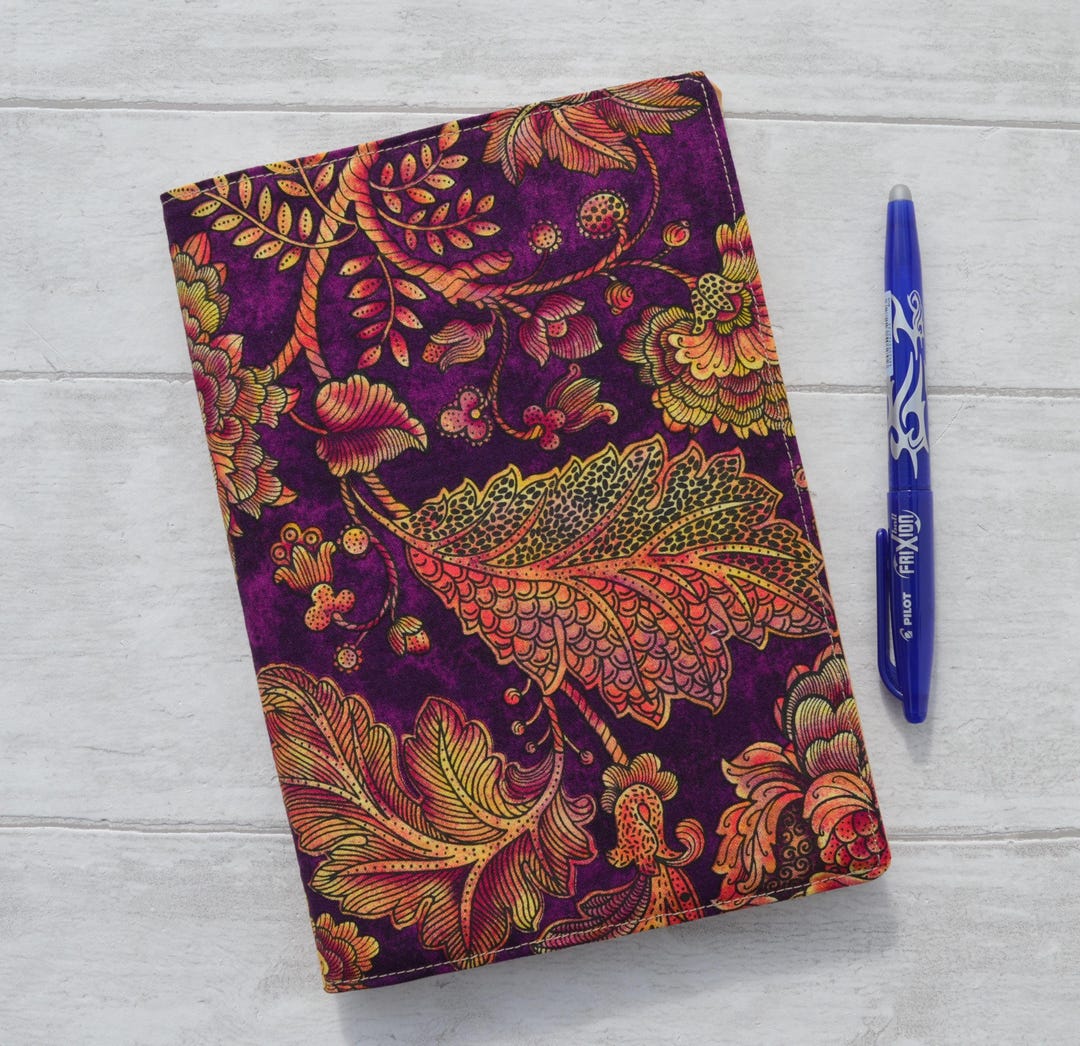 Notebook Cover * Journal Sleeve * Reusable Note Book Protector - Etsy