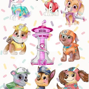 Paw Petrol PDF , Paw Petrol PNG Files , Paw Petrol Clipart and Stickers , Paw Petrol Sublimation , Paw Petrol Cricut SVG , Digital Download