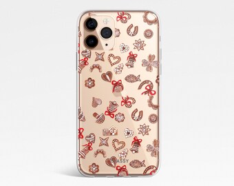 Coque de téléphone esthétique de Noël avec arbre de Noël pour iPhone 13,12, 11 Pro, XR,XS,8+,7, Samsung A12, S20,S21, S22, A40, A51,iPhone15 - France