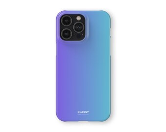 Blue Ombre Hardshell Phone Case | Hardshell Snap Cover