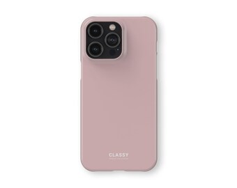 Light Brown Snap Phone Case | Hardshell Snap Cover