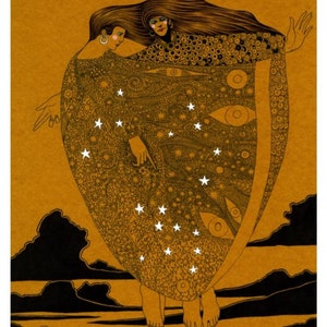 Crossing the ocean Celtic fine art print based on the ancient history of Ireland