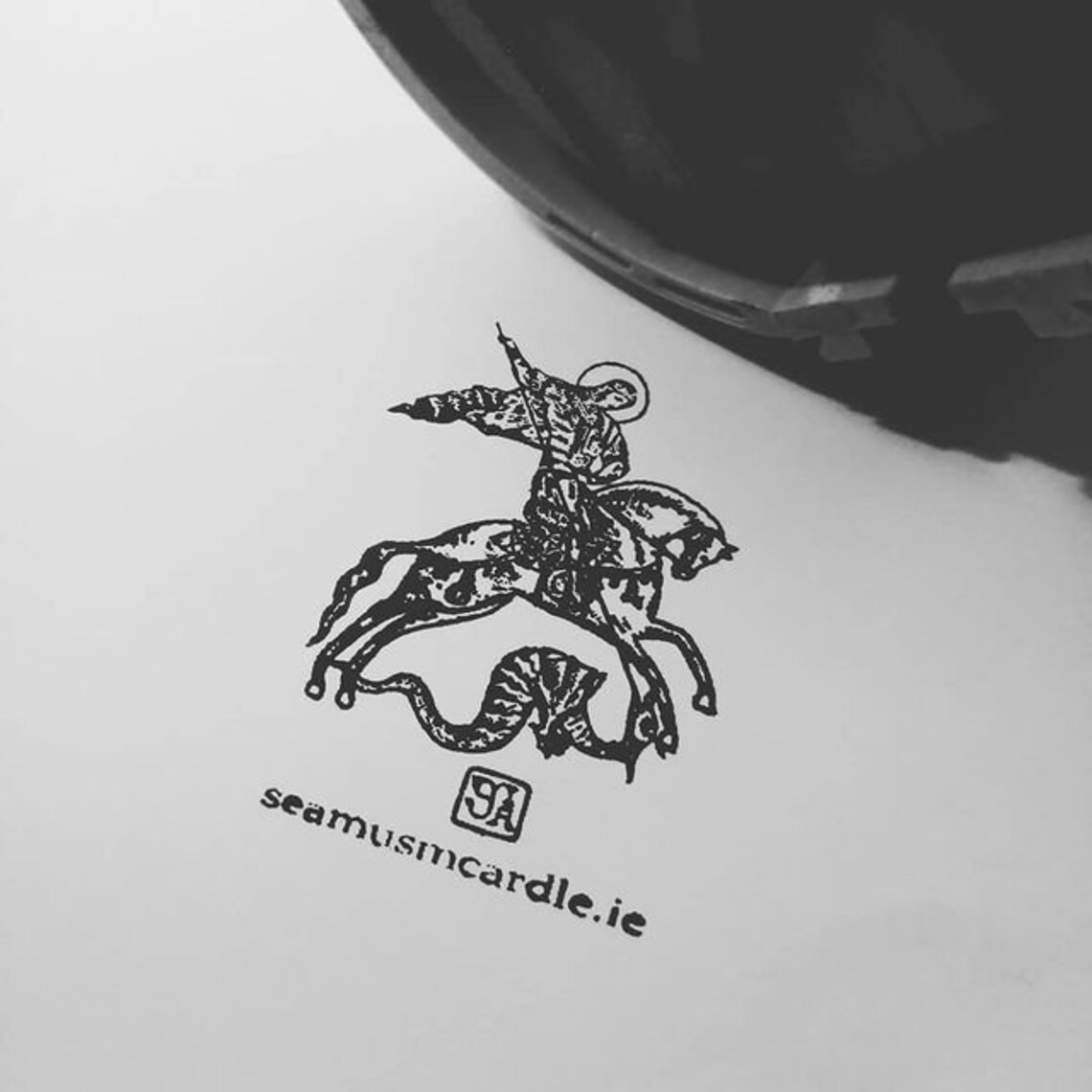 Dragon Slayer. Saint George and the Dragon. Fine Art Print Edition. - Etsy