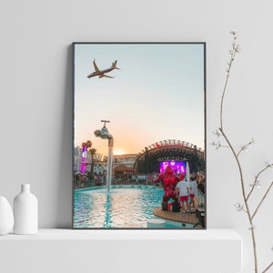 Ushuaia Ibiza printed poster