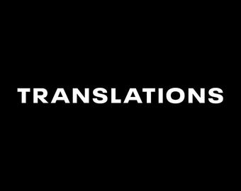 Translations