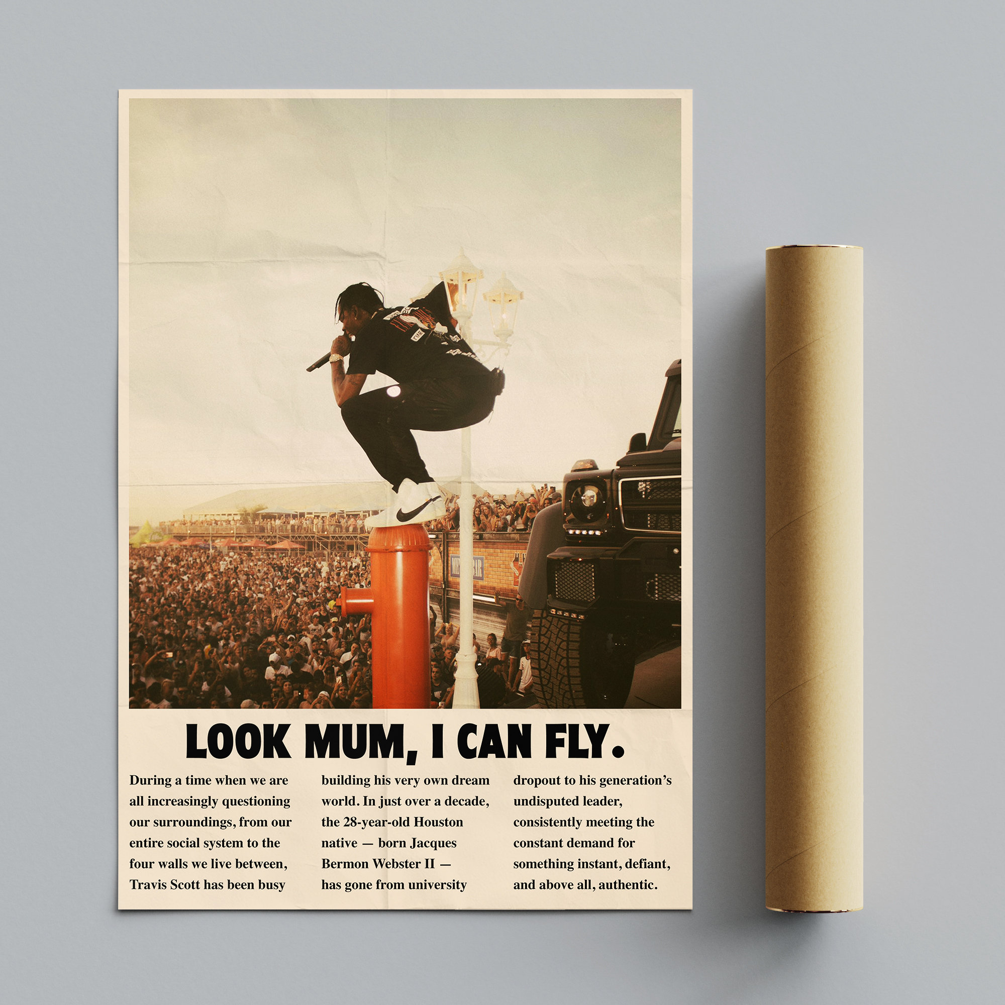 Travis scott hotsell supreme poster