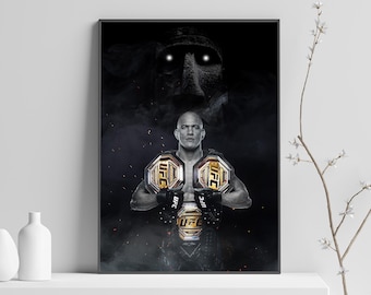 アレックス・ペレイラ UFC ファイター 直筆サイン入り 限定版 ポスター