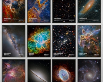 NASA space photography, James Webb Space Telescope Wall Art, NASA Astronomy Poster, Solar System & Space Print, James Webb Art