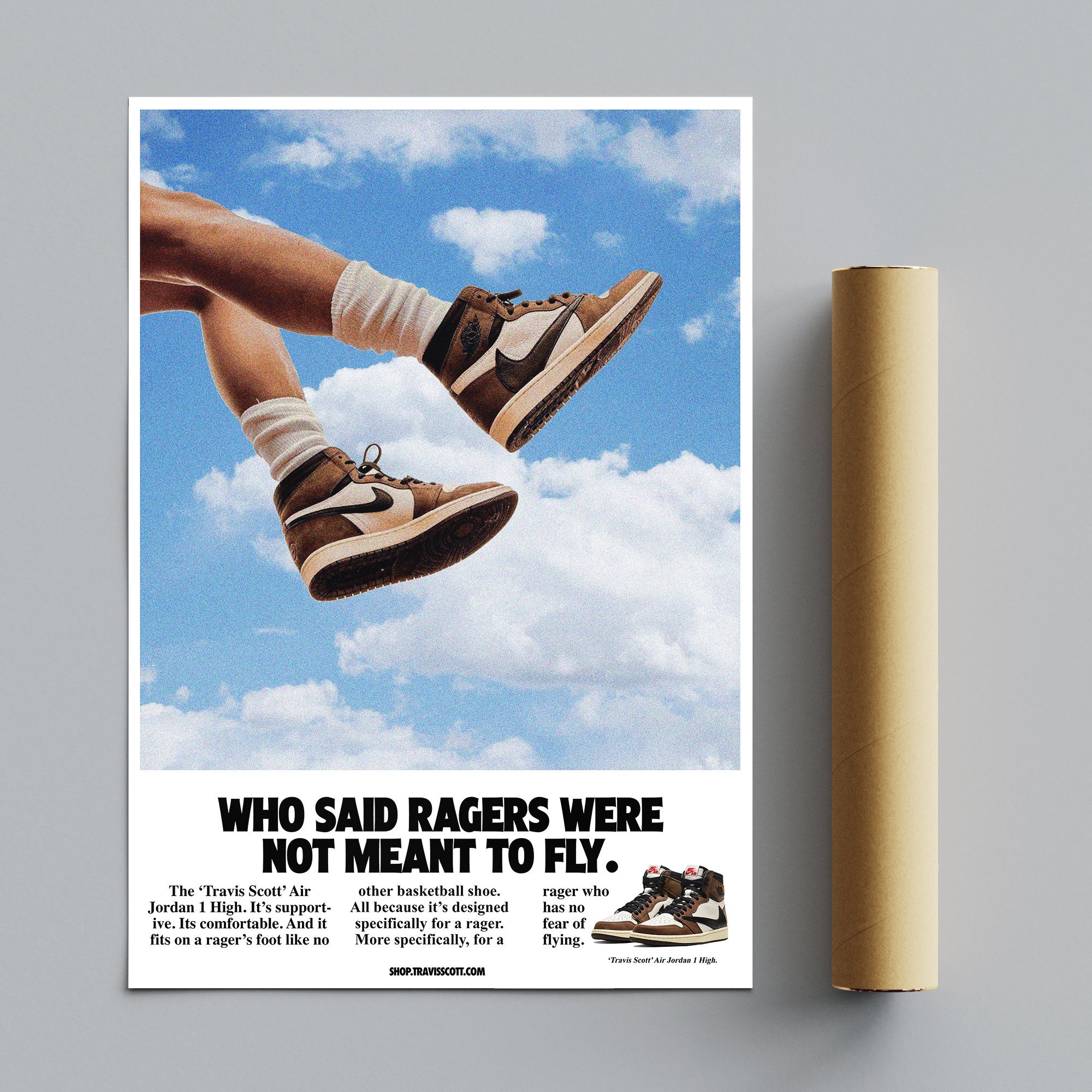 Nike Poster, Travis Scott Cactus Jack Nike Ad -  UK