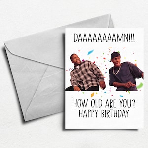 Friday Birthday Card Ice CUbe, Funny Birthday Card for Him or Her