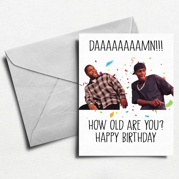 Friday Funny Birthday Card Etsy