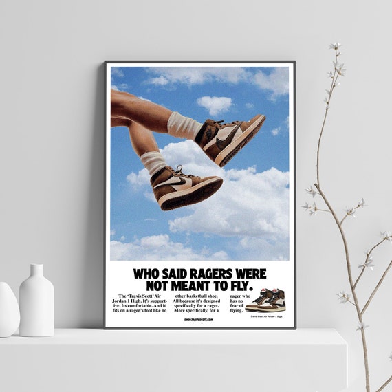 Nike Poster Scott Cactus Ad Etsy
