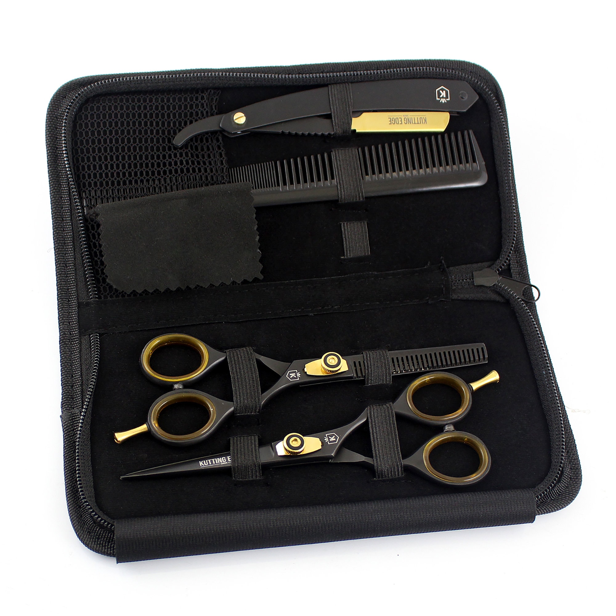 Friseur Schere Set Multi Rechtshänder Friseurschere Set - Friseur Haarschneiden Ausdunnen Schere Friseur Werkzeug
