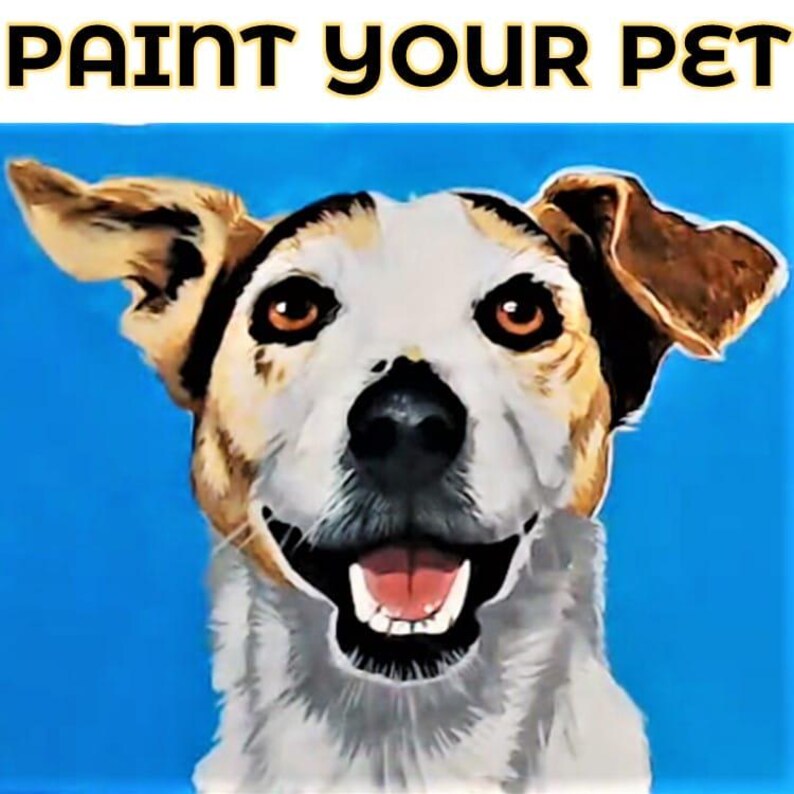 Vibrant Paint Your Pet Muse Picture Concept Vibrant Paint Your Pet Muse Picture Concept