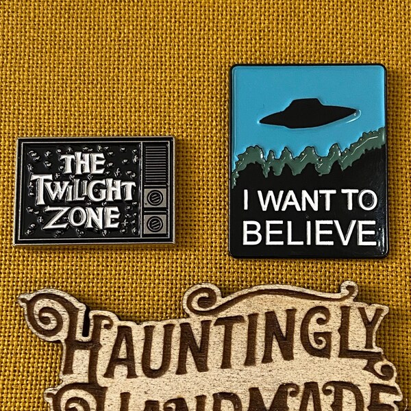 X Files Pin Etsy