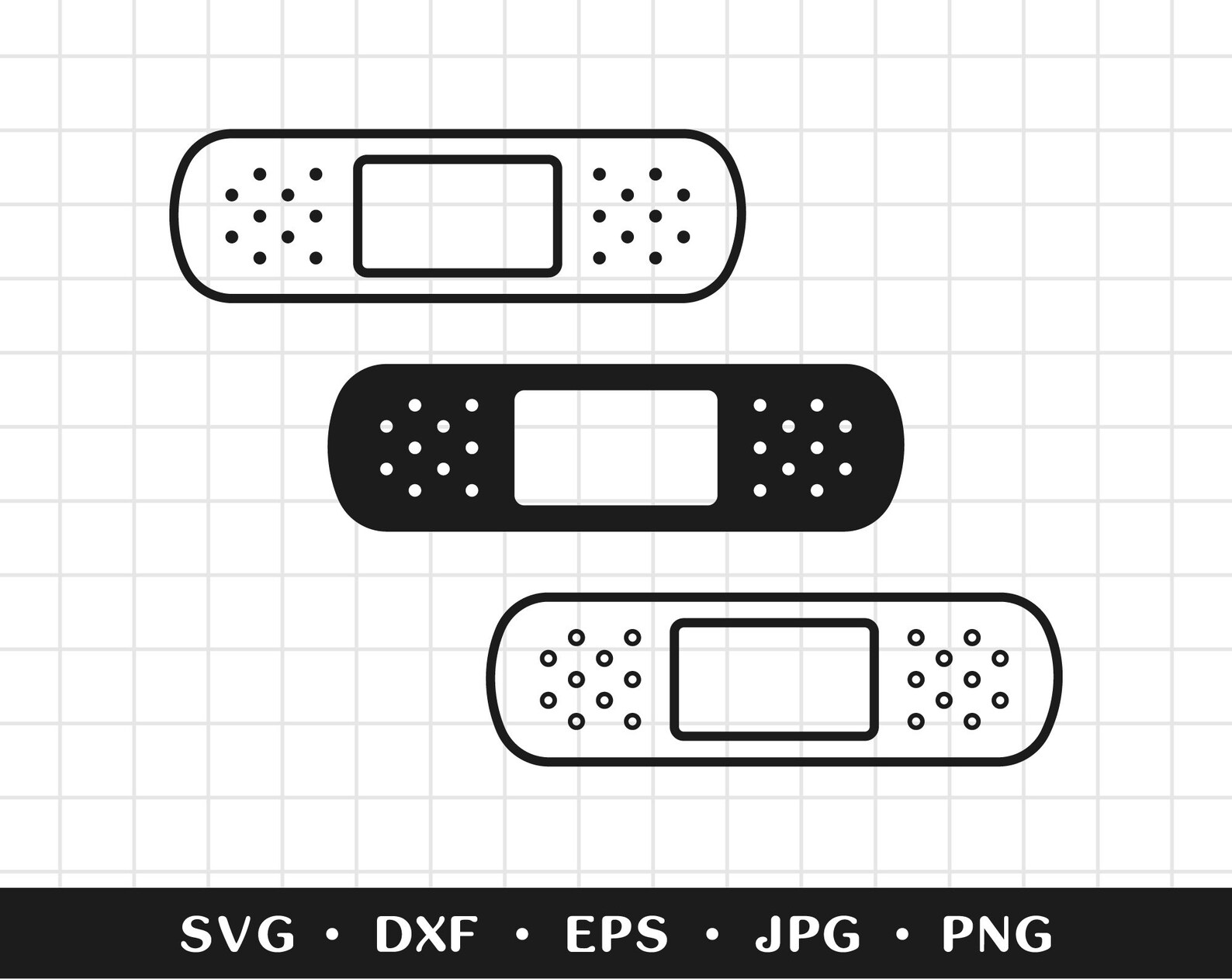 Bandage svg bandaid svg Bandage outline svg First aid svg. Etsy