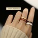 Minimalist Cute Cat Couple Tail Rings, Cartoon Animal Charm Matching Open Ring, His & Her Lucky Adjustable Laying Jewelry Set For Child Gift