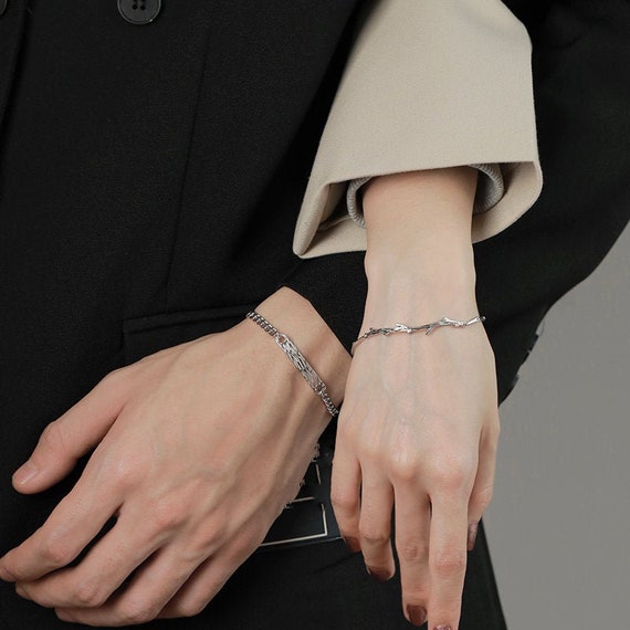 Minimalist couple bracelet best sale