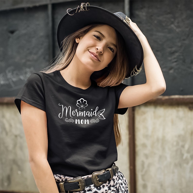 Baby Shower Mermaid Mama Shirt Mermaid Shirt Mom Gift Mother/'s Day Gift Mermaid Mom Shirt Mermaid T-Shirt Mermaid Dad FT40