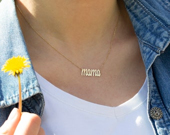 14k Gold Name Necklace - Etsy UK