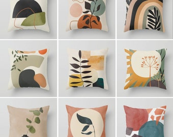 modern art pillows