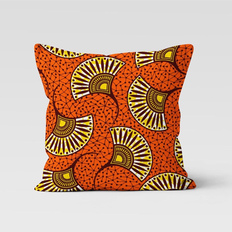 Afrikanische Mode-Kissenbezüge, lebendige Farbe ethnischer Kissenbezug, afrikanische Kunst-Kissenbezüge, ethnischer Blumenwerfen-Kissenbezug 3
