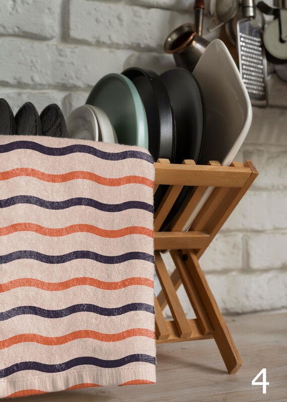 Black geometric towels sale