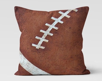 Football Pillowcase, Basketball Pillow Covers, Sports Throw Pillow, Football Decorative Pillow, Sports Cushion, Kid's Pillow