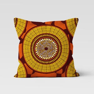 Afrikanische Mode-Kissenbezüge, lebendige Farbe ethnischer Kissenbezug, afrikanische Kunst-Kissenbezüge, ethnischer Blumenwerfen-Kissenbezug 1