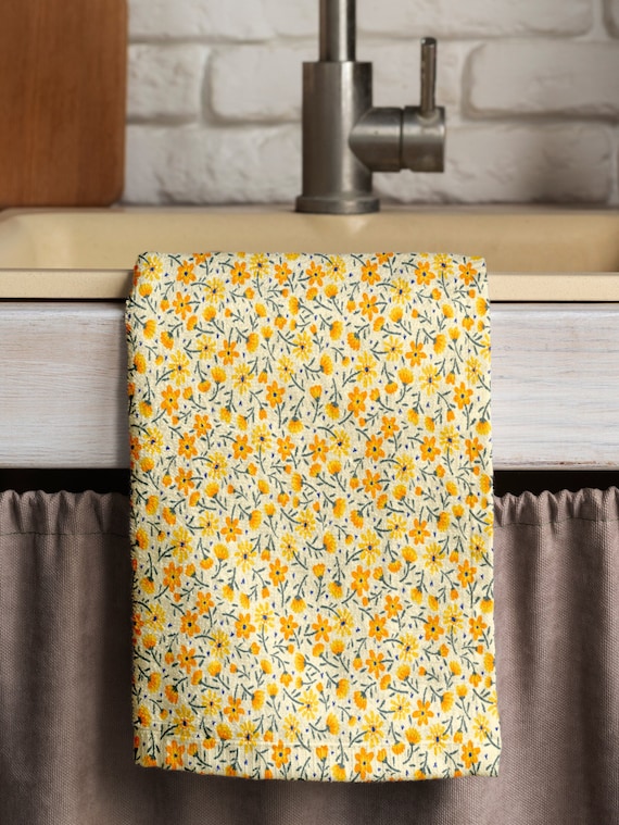 Floral print hand towels sale
