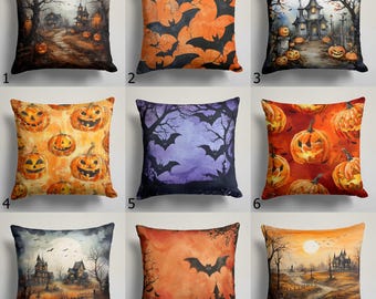Halloween Pillow Cover, Halloween Home Decor Pillowcase