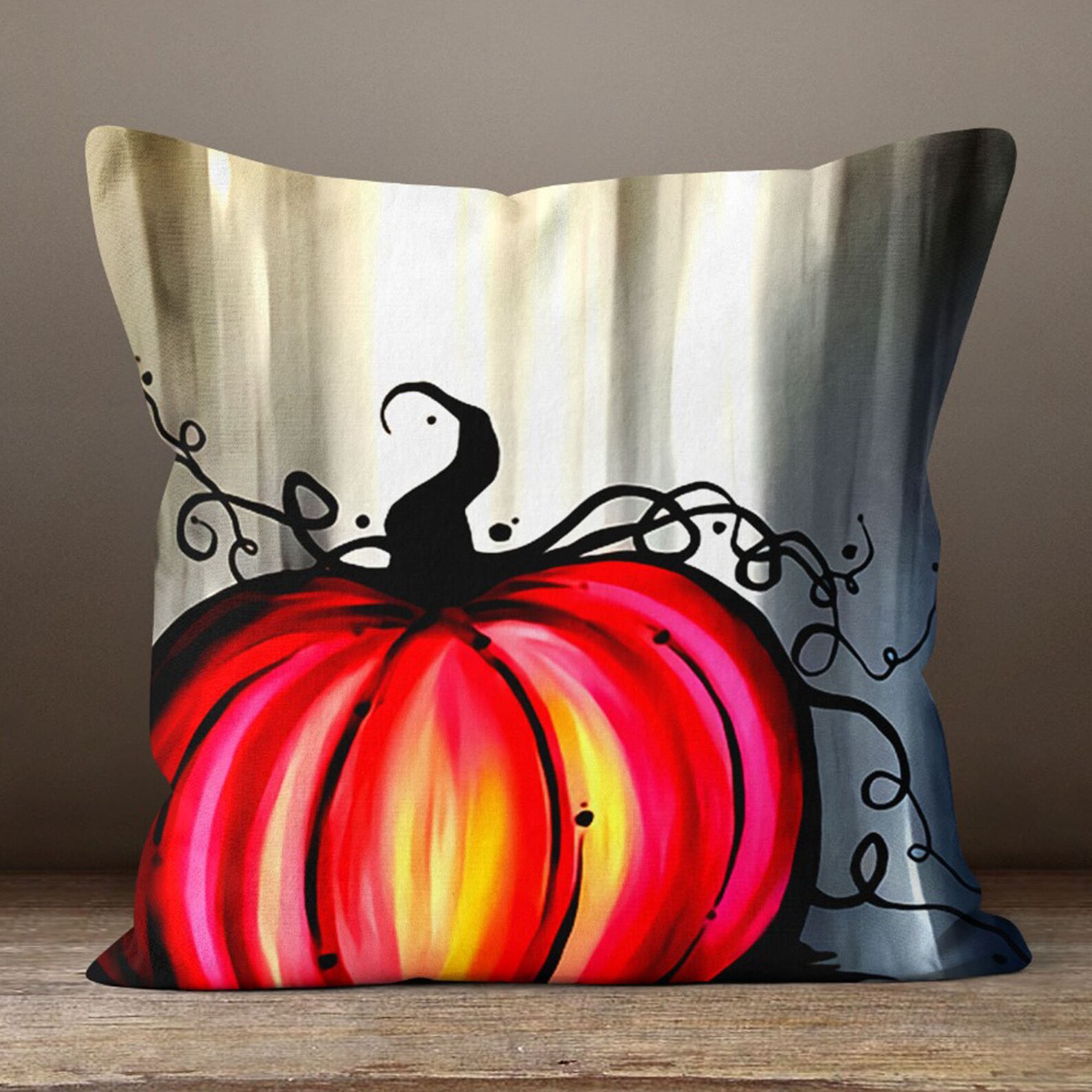 Big Blue Pumpkin Halloween Lantern Halloween Pumpkin Pillow Etsy 29-creative-pumpkin-faces-to-carve-for-halloween-creative-pumpkin