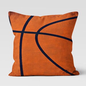 Sports Pillowcase, Sport Decor Pillow Cover, Baseball Pillowcase, Basketball, Football, Soccer Cushion, Kids Decorative Pillow 2