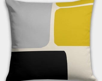 Mid Century Modern Pillowcase, Retro Sofa Cushion Cover, Mid Century Pillowcase, Mcm Decorative Pillow Case, Modern Abstract Home Decor