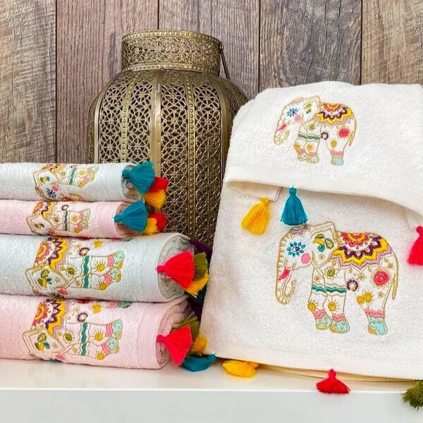 Elephant Bath Towel Etsy