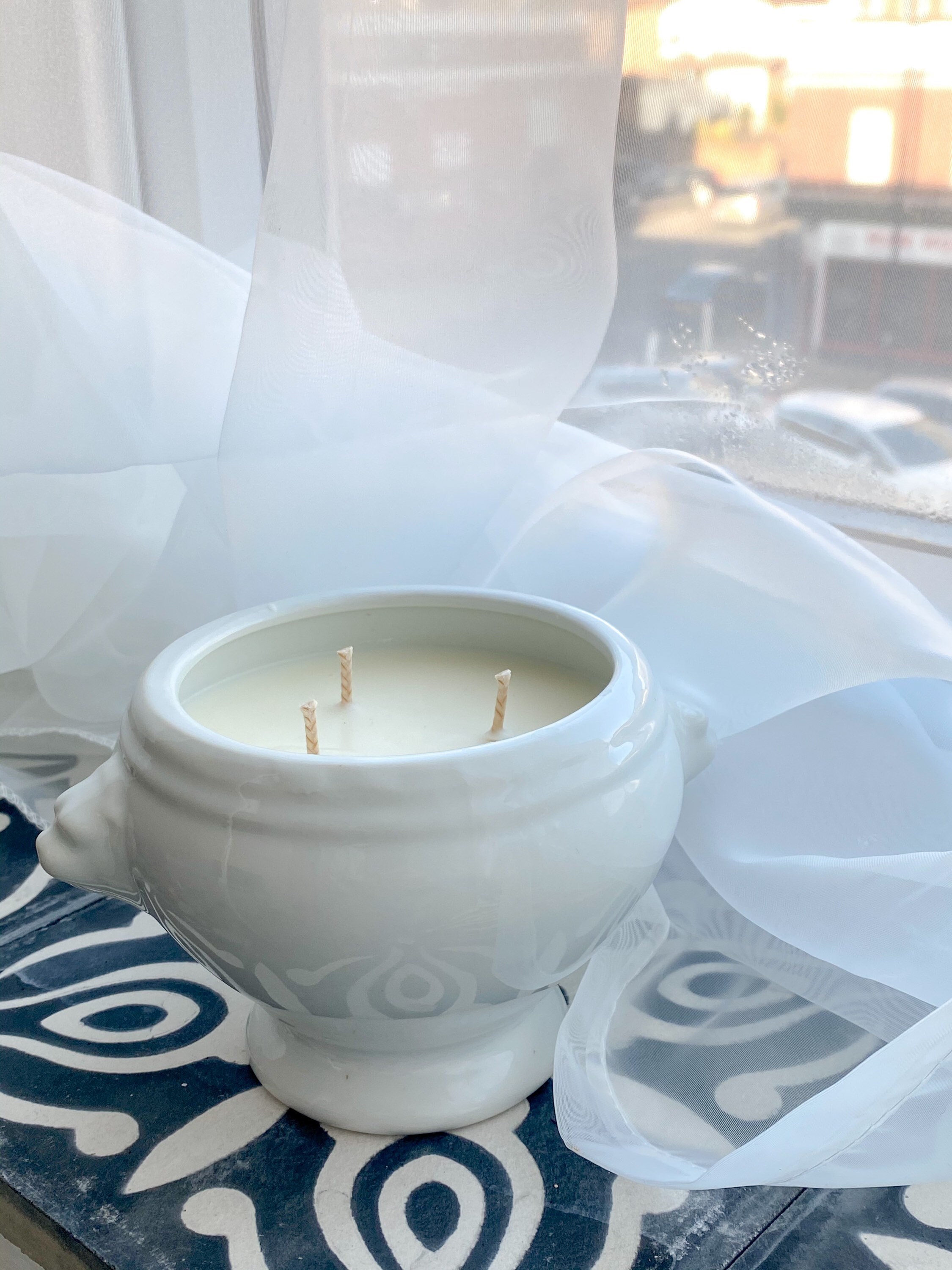 Recycled container candle/ container candle/scented candle/ Etsy