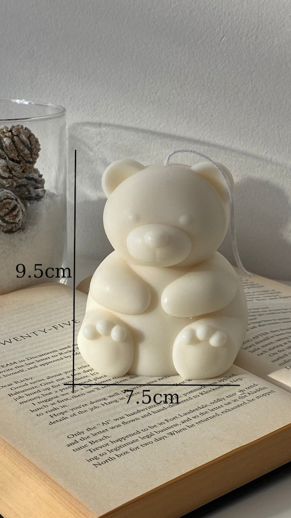Mama & Baby Bear Gift Box Cute Gift Box Mother's Day Giftgift for Mum Cute  Teddy Bear Candle Mother's Day Gift Box Soy Candle Beeswax 