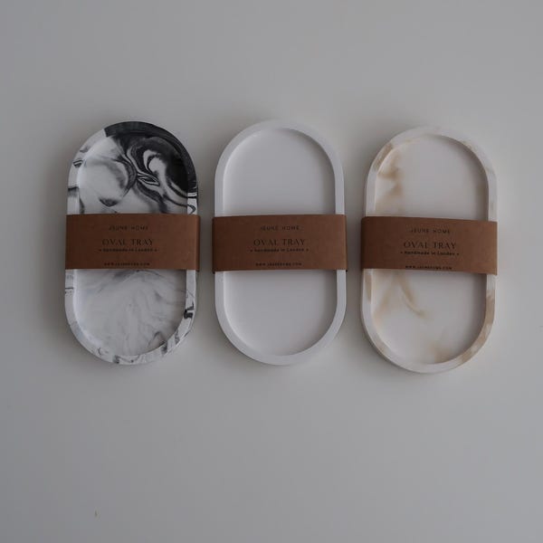 Oval Tray: Modern Home Decor