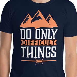 Difficult Things - Basic Short-Sleeve Unisex T-Shirt