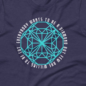 Diamonds Get Cut - Short-Sleeve Unisex T-Shirt