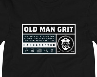 Old Man Grit - Premium Long Sleeve Shirt