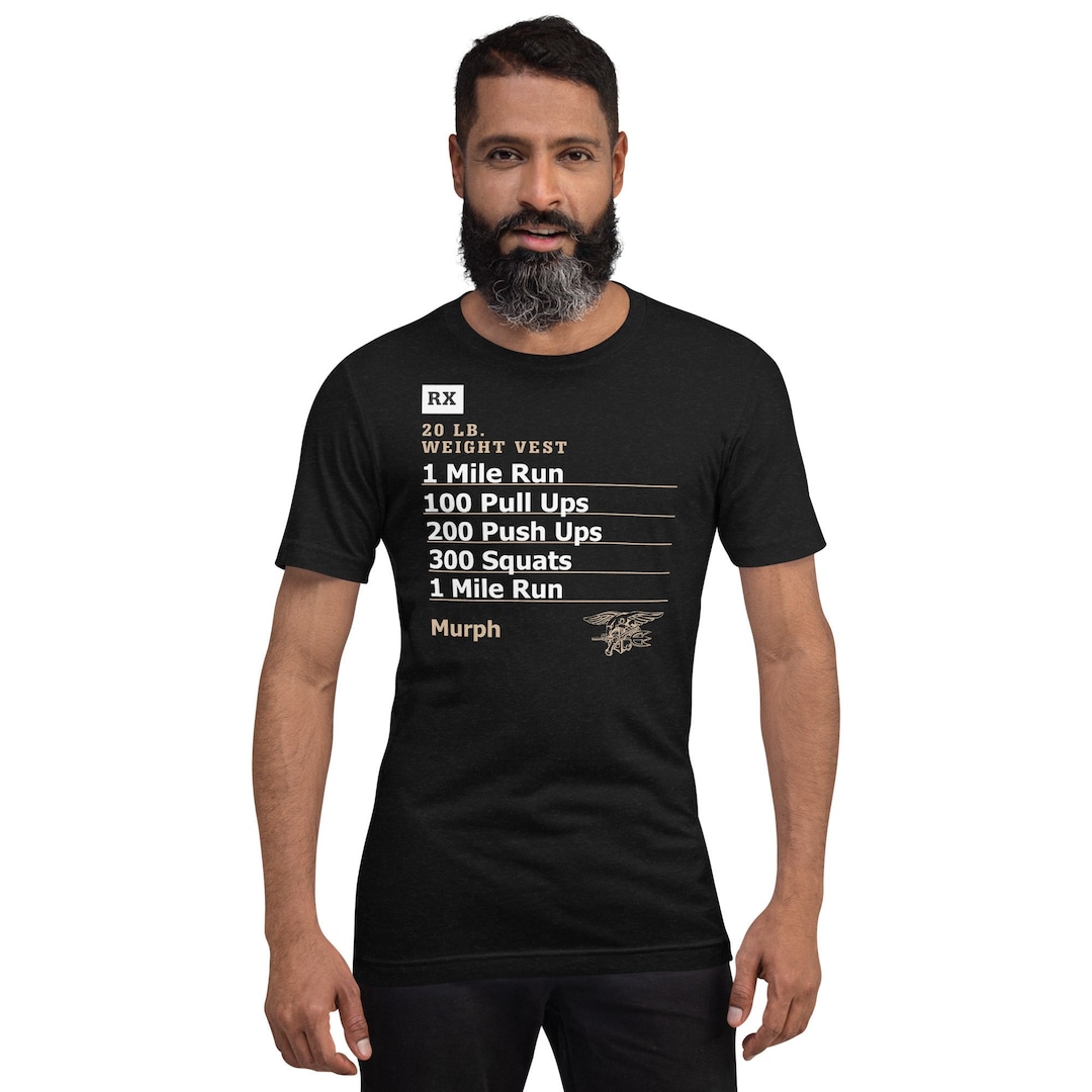 Murph Crossfit Hero WOD Short sleeve Premium Unisex T shirt Etsy Canada