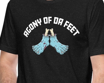 Agony of Da Feet Running Premium Unisex T-Shirt