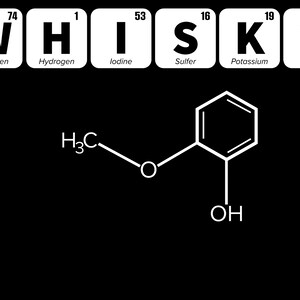 Whiskey Elements - Camiseta Unisex de manga corta