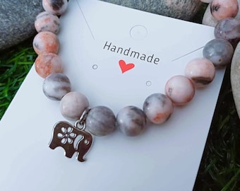 象のチャームブレスレット - Etsy 日本