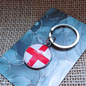England keyring, England  football keyring,  England, England keychain, England accessory England flag keyring, England