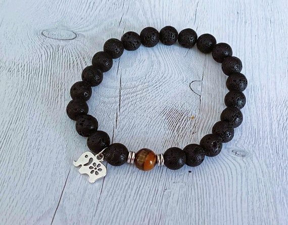 象のチャーム付きブレスレット 象のチャーム付きブレスレット