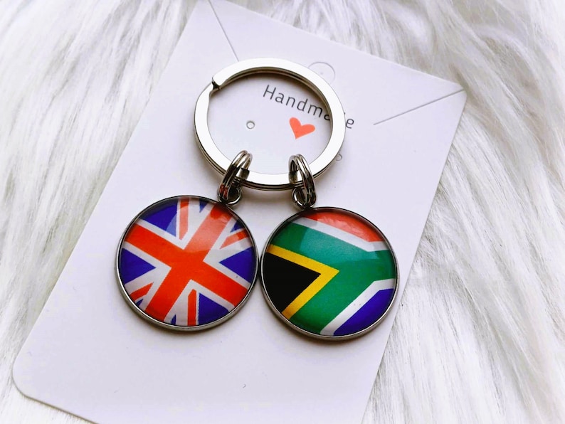 South African Keyring, South Africa Flag Keyring, Africa Keyring ...